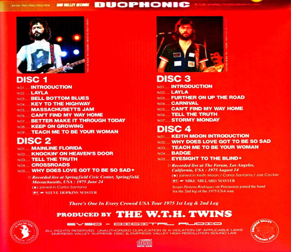 Eric Clapton Santana Eric Clapton Santana/MA.USA 1975 & more