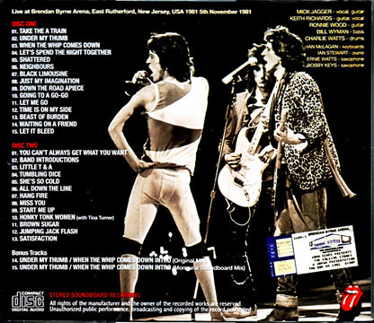 Rolling Stones/NJ,USA 11.5.1981 Remastered & more