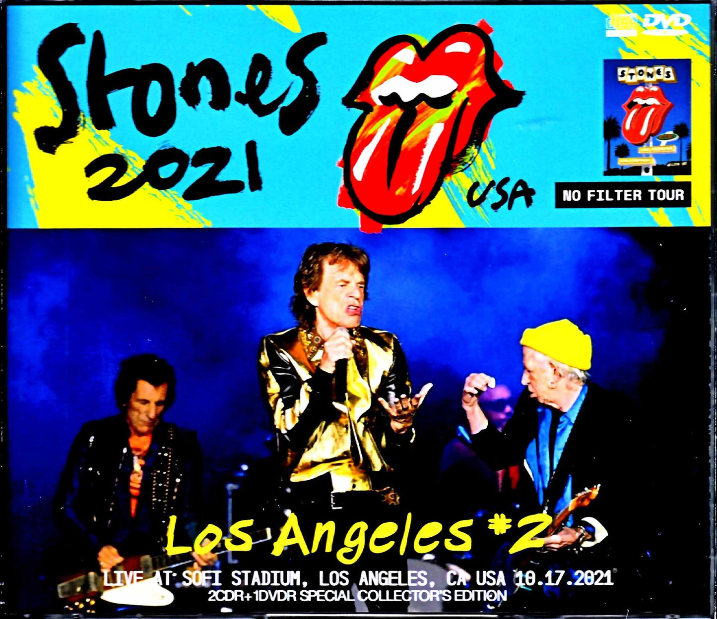 Rolling Stones/CA,USA 10.17.2021 Complete S & V