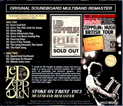 Led Zeppelin/England,UK 1.15.1973 Remastered