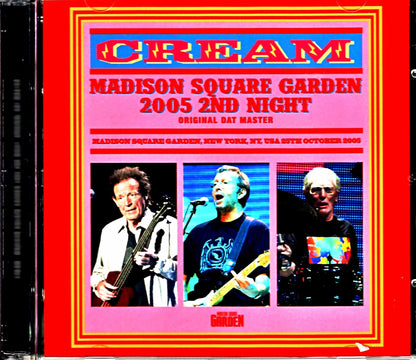 Cream Cream/NY,USA 10.25.2005 Original DAT Master