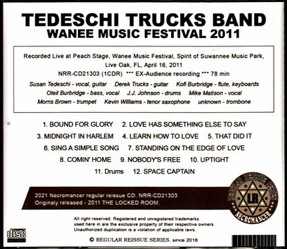 Tedeschi Trucks Band Tedeschi Trucks Band/FL,USA 2011