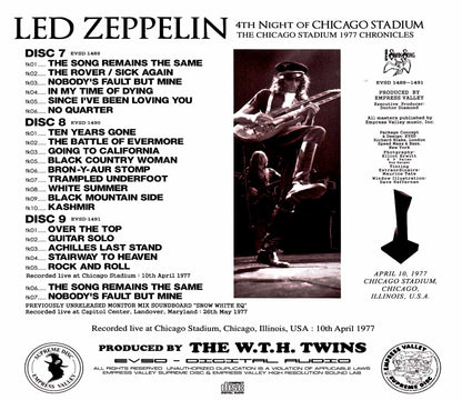 Led Zeppelin/IL,USA 4.10.1977 Upgrade & more