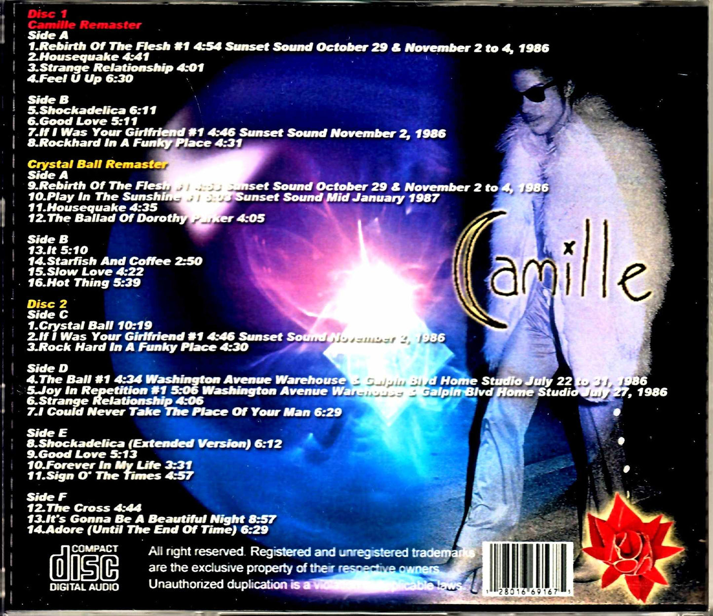 Prince/Camille Crystal Ball 2021 Remaster