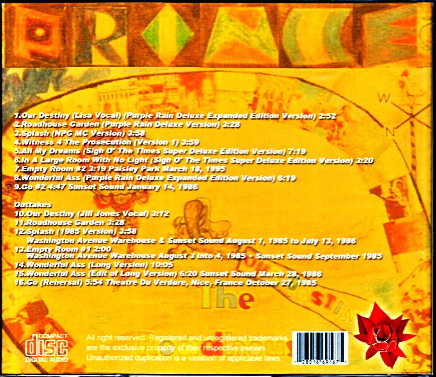 Prince & the Revolution Prince/Roadhouse Garden