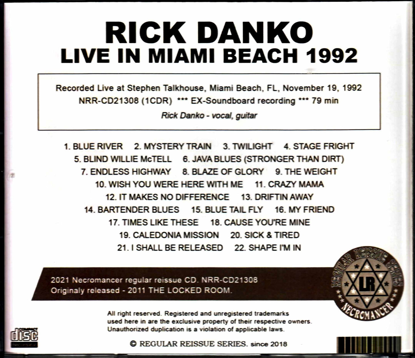 Rick Danko/FL,USA 1992