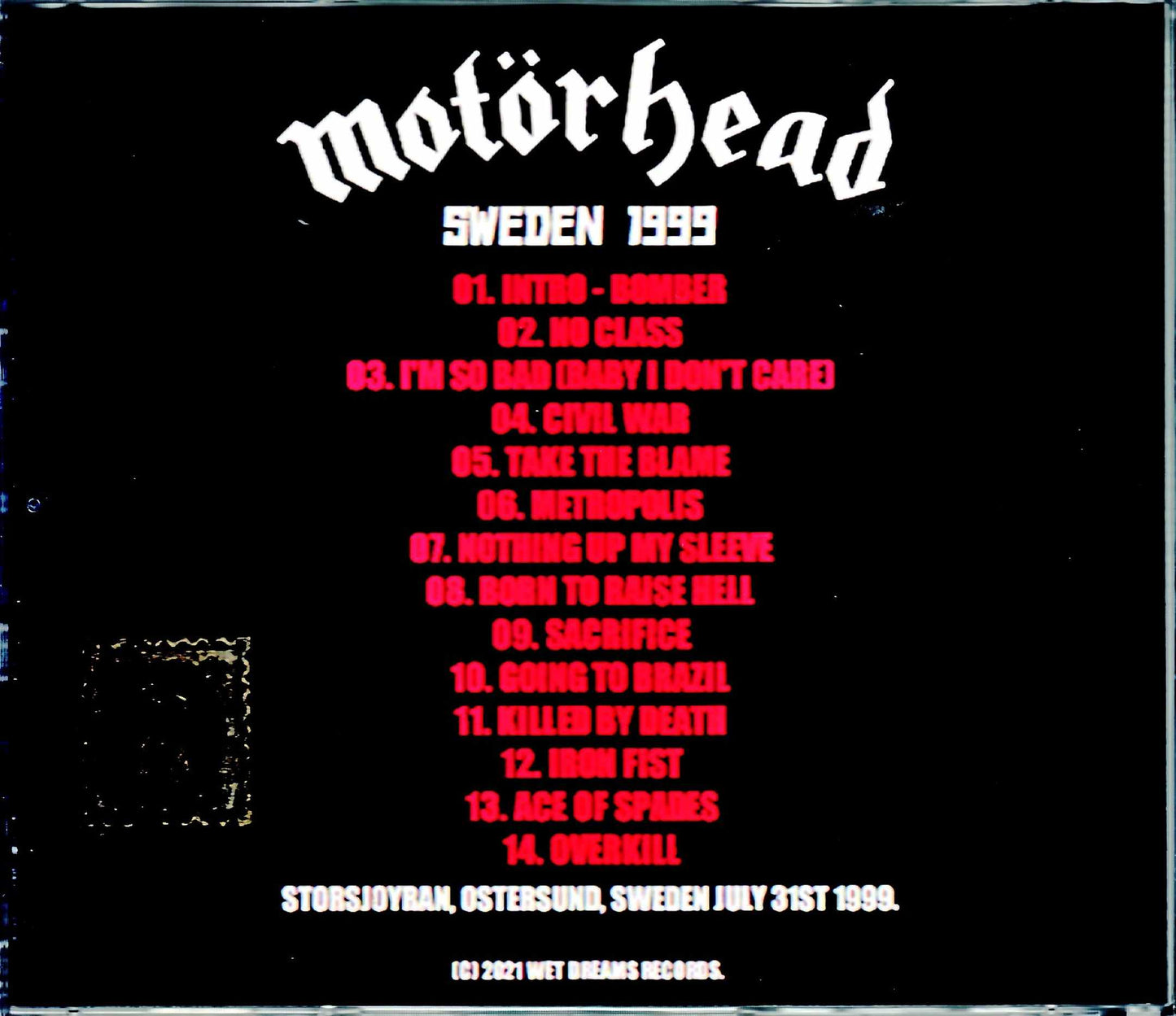 Motorhead/Sweden 1999