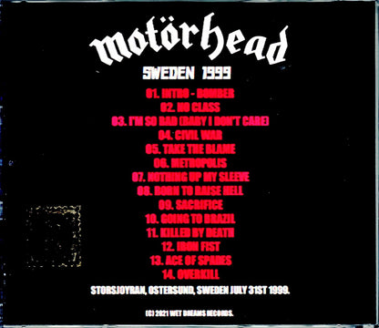 Motorhead Motorhead/Sweden 1999