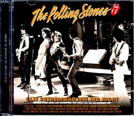 Rolling Stones Rolling Stones/NJ,USA 11.6.1981 Upgrade