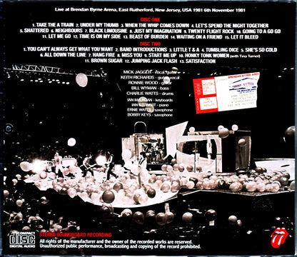 Rolling Stones/NJ,USA 11.6.1981 Upgrade