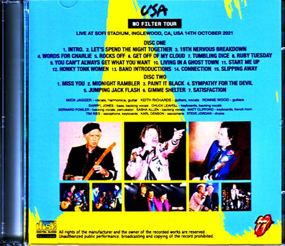 Rolling Stones/CA,USA 10.14.2021 another Ver.