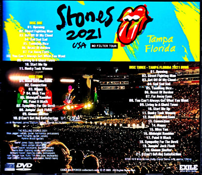 Rolling Stones/FL,USA 2021 S & V Complete