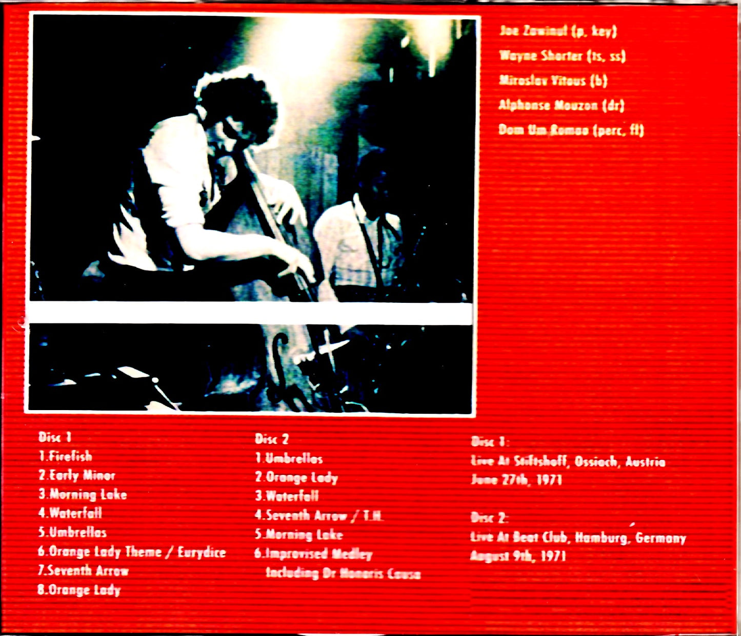 Weather Report/Austria 1971 & more 24bit Digital Remaster
