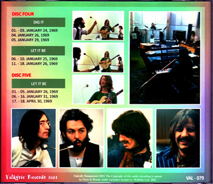 Beatles/Formal Get Back Sessions Vol.1-2