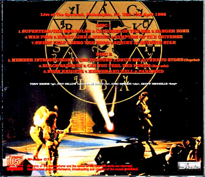 Black Sabbath/PA,USA 1986 Complete