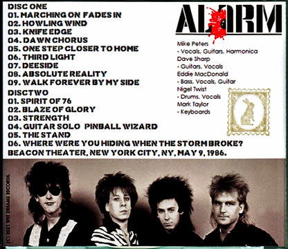 Alarm / NY, USA 1986 Complete