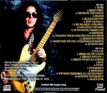 Yngwie Malmsteen Yngwie Malmsteen/PA,USA 2021 Complete