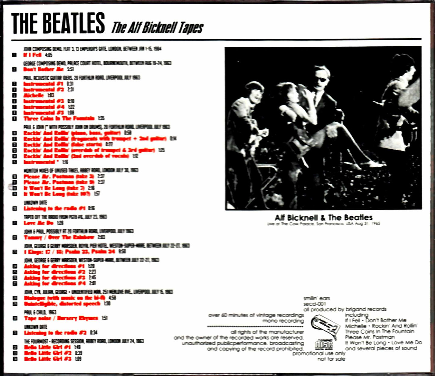 Beatles/Alf Bicknell Tapes