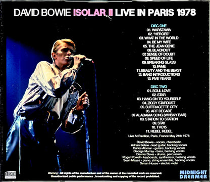 David Bowie/France 1978 Complete