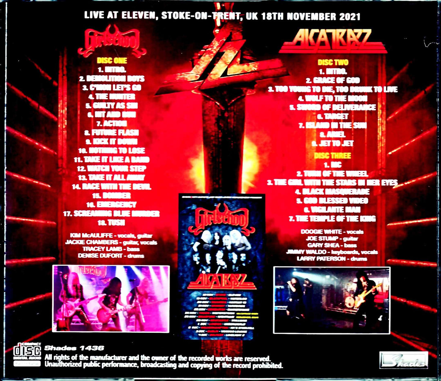 Alcatrazz Girlschool / England, UK 2021
