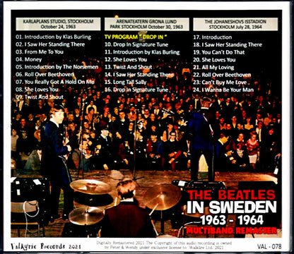 Beatles The Beatles/Sweden 1963-1964 Complete Collection Sweden 1963-1964 Multiband Remaster