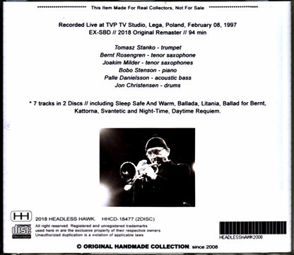 Tomasz Stanko Sextet Bobo Stenson Tomasz Stanko Bobo Stenson/Poland 1997