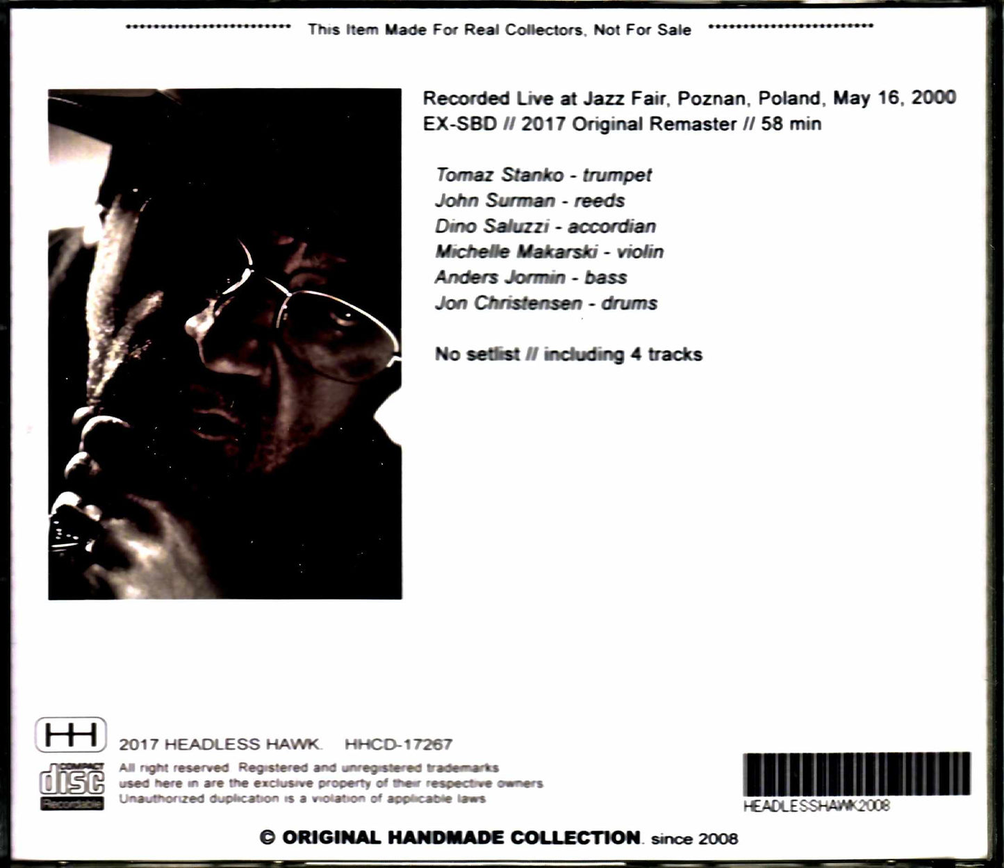 Tomasz Stanko/Poland 2000
