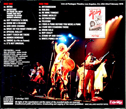 Tubes/CA,USA 1978 Mike Millard Master Tapes