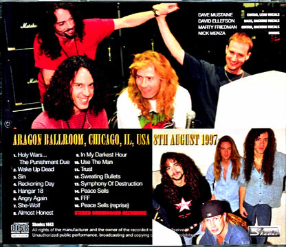 Megadeth/IL,USA 1997