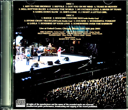 Eric Clapton Eric Clapton/IL,USA 2001 DAT Master Complete