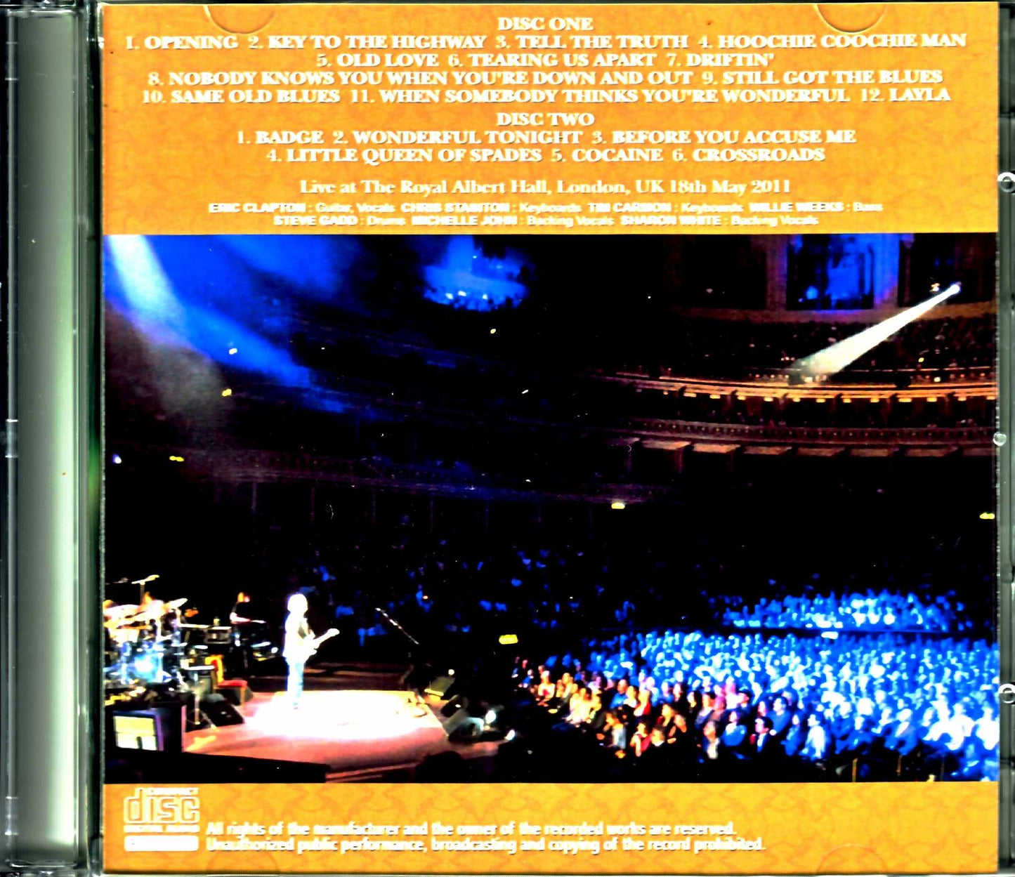 Eric Clapton/London,UK 5.18.2011