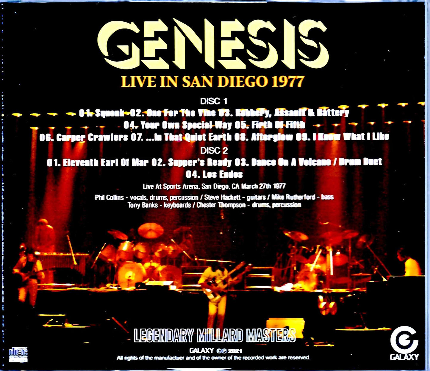 Genesis Genesis/CA,USA 1977 Complete