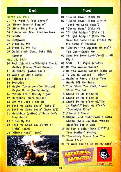 John Lennon Paul McCartney / The only recorded recording of the session 1974 L.A. Jam Sessions