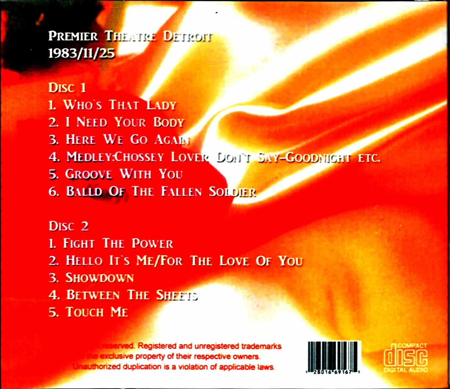 Isley Brothers/MI,USA 1983
