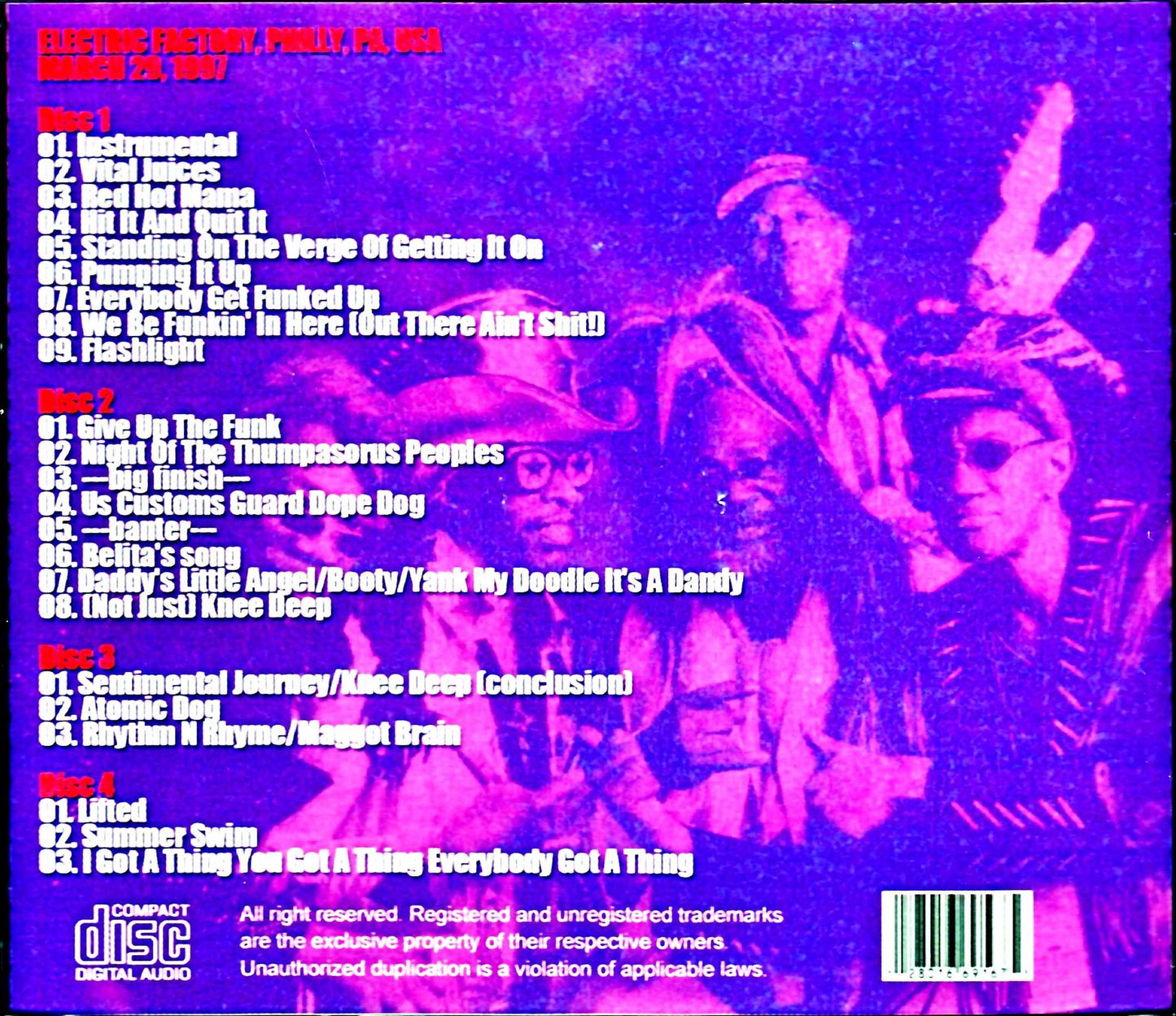 George Clinton & P-Funk All Stars George Clinton/PA,USA 1997