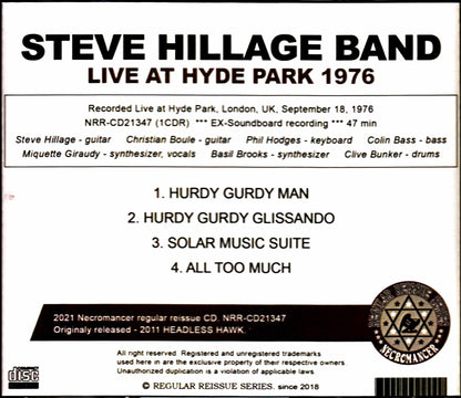 Steve Hillage/London,UK 1976
