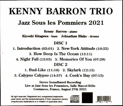 Kenny Barron Trio Kenny Barron/France 2021