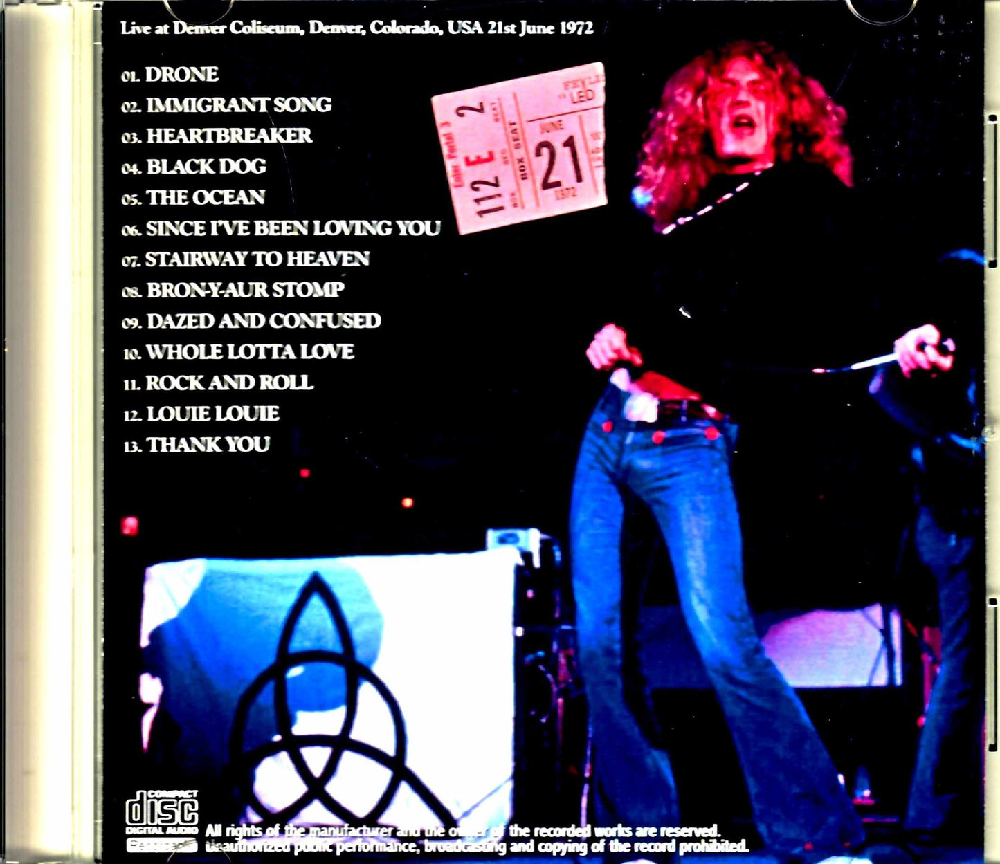 Led Zeppelin/CO,USA 1972