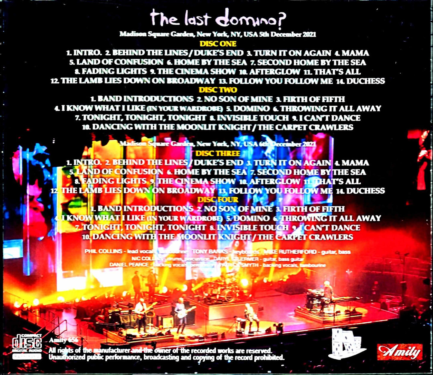 Genesis Genesis/NY,USA 2021 2Days