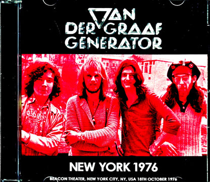 Van Der Graaf Generator Van Der Graaf Generator/NY, USA 1976