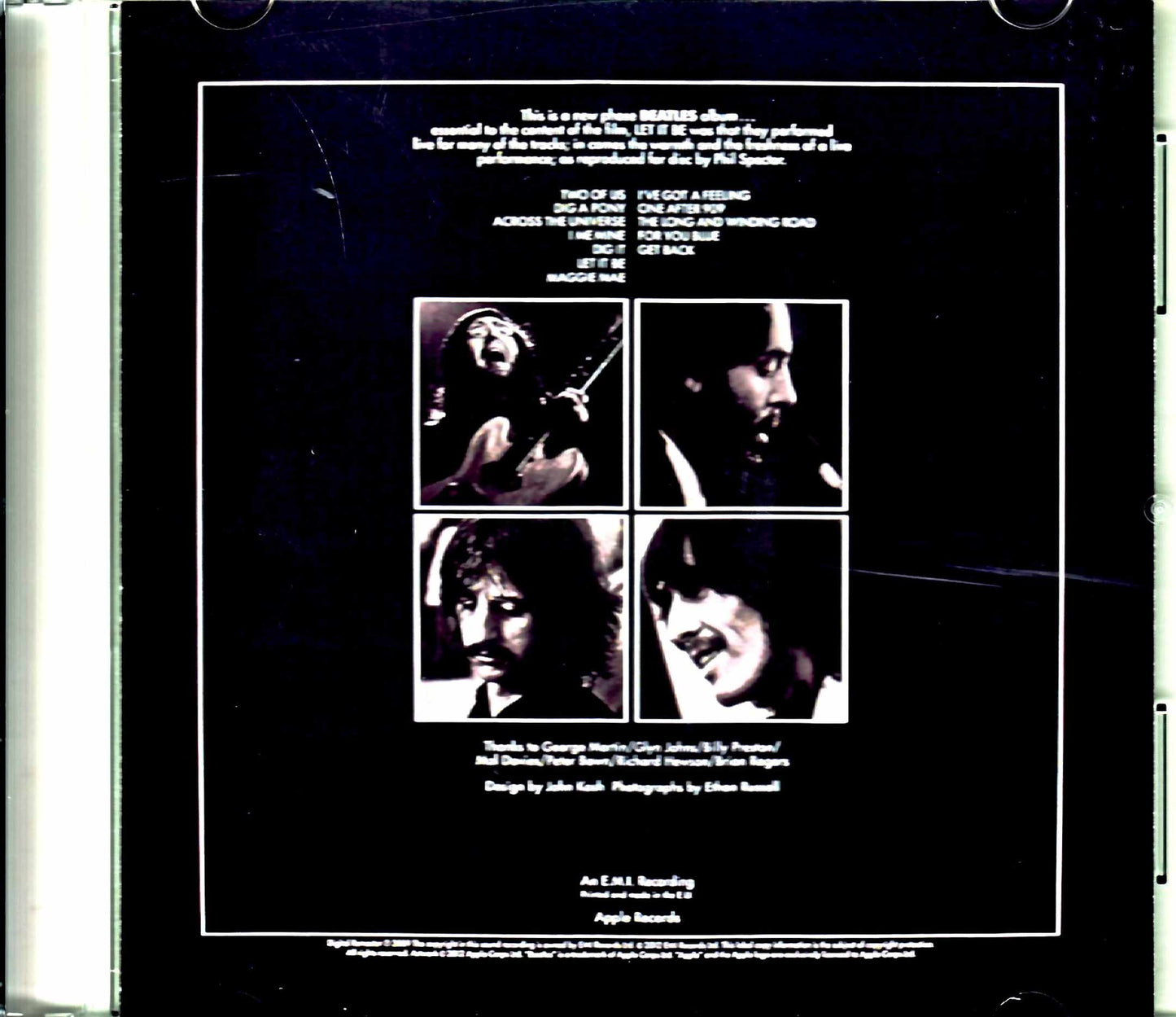 Beatles Let it Be Original UK LP Edition