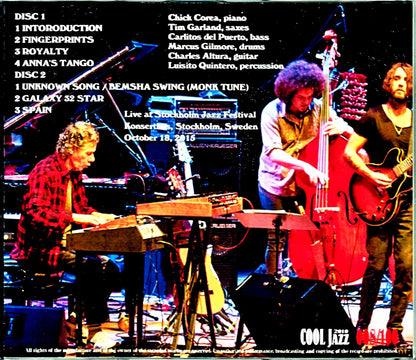 Chick Corea & the Vigil Chick Corea/Sweden 2015