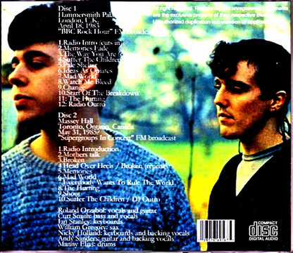 Tears for Fears/London,UK 1983 & more