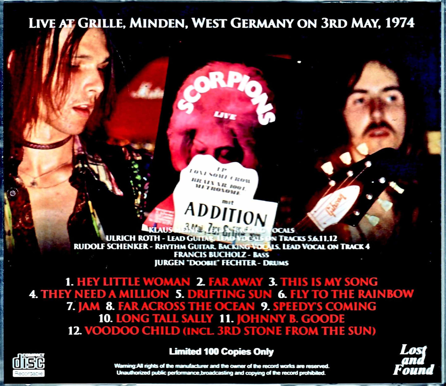 Scorpions/West Germany 1974