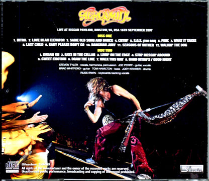 Aerosmith Aerosmith/VA,USA 2007 DAT Master