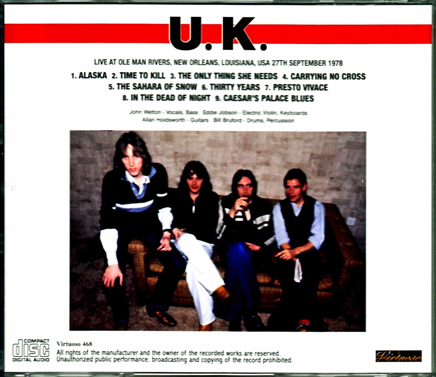 U.K. UK/LA,USA 1978 Upgrade