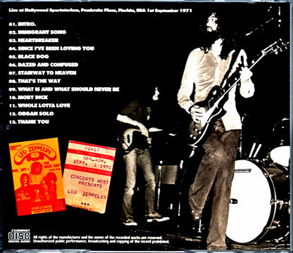 Led Zeppelin/FL,USA 9.1.1971