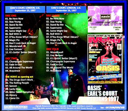 Oasis/London,UK 1997 2Days Complete