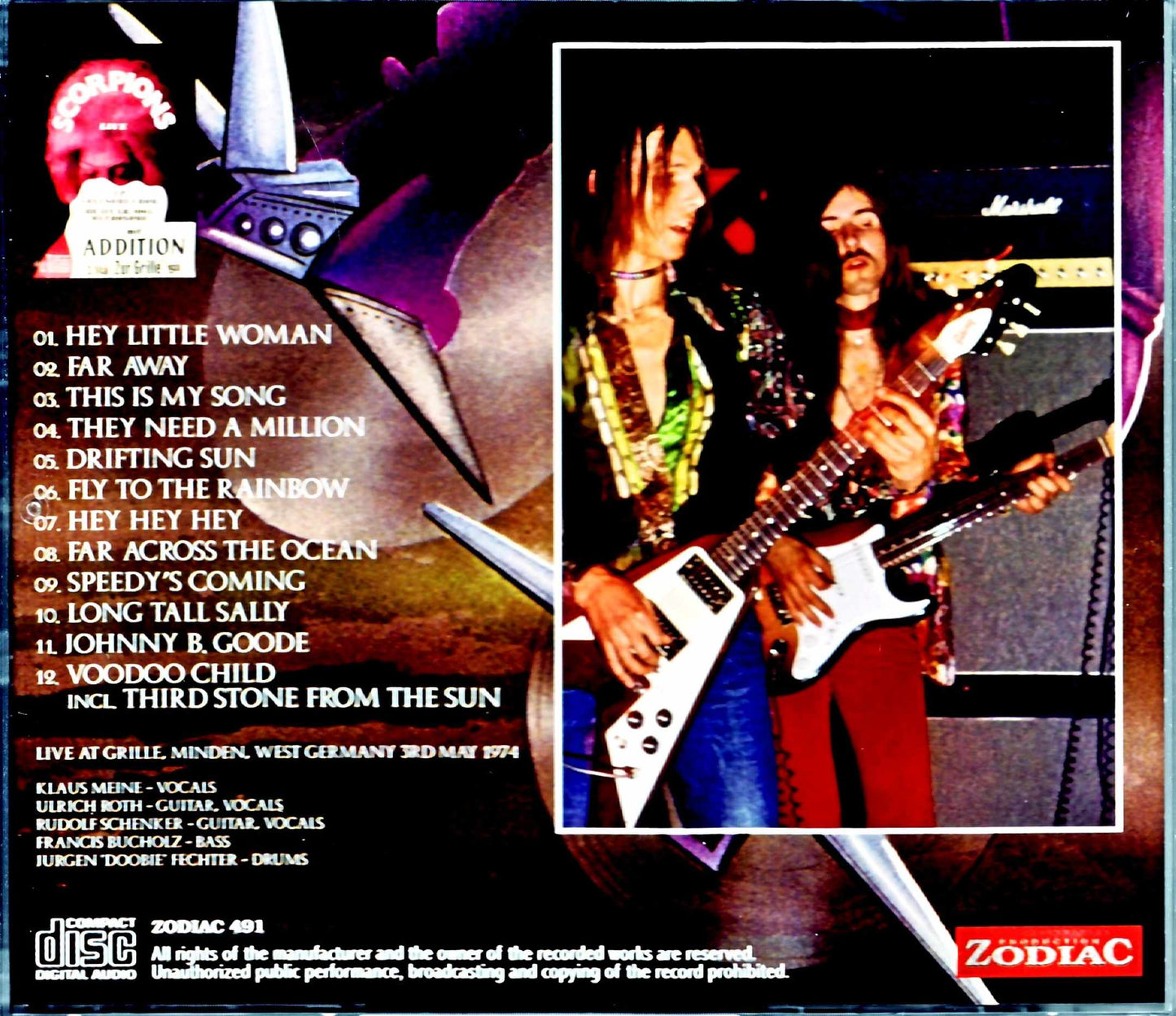 Scorpions/West Germany 5.3.1974 New Source