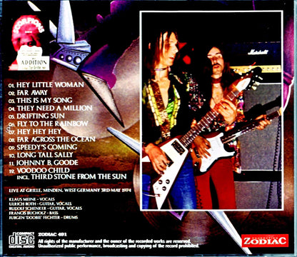 Scorpions/West Germany 5.3.1974 New Source